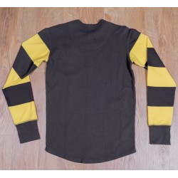 Motorcycle Racing Jersey with Yellow Stripes - 1950... 2
