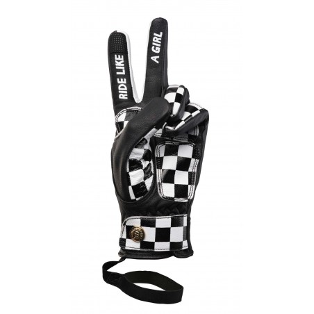 Gants Cuir Moto Homologués CE "GOLD" - Eudoxie