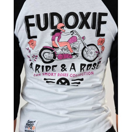 Organic Cotton Baseball T-Shirt Celia - Eudoxie