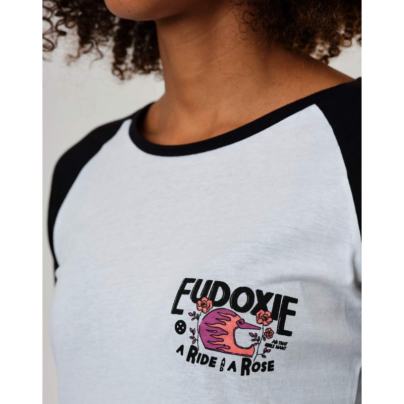 T-Shirt Bio-Baumwolle Baseball Celia - Eudoxie