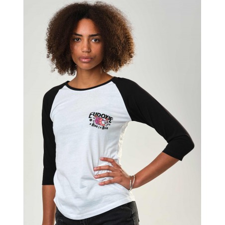 Organic Cotton Baseball T-Shirt Celia - Eudoxie