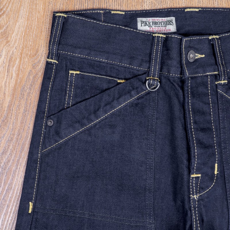 Jean Denim 1965 Lumber Pant 15oz indigo rinsed...