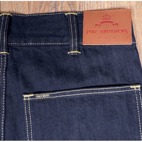 Jeans Denim 1965 Lumber Pant 15oz indigo rinsed - Pike Brothers