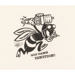 Camiseta "God Damn Ignition" - A Piece of Chic 2