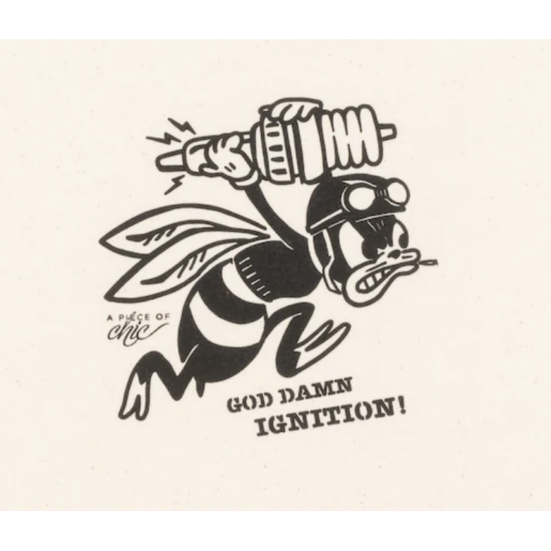 T-shirt "God Damn Ignition" - A Piece of Chic