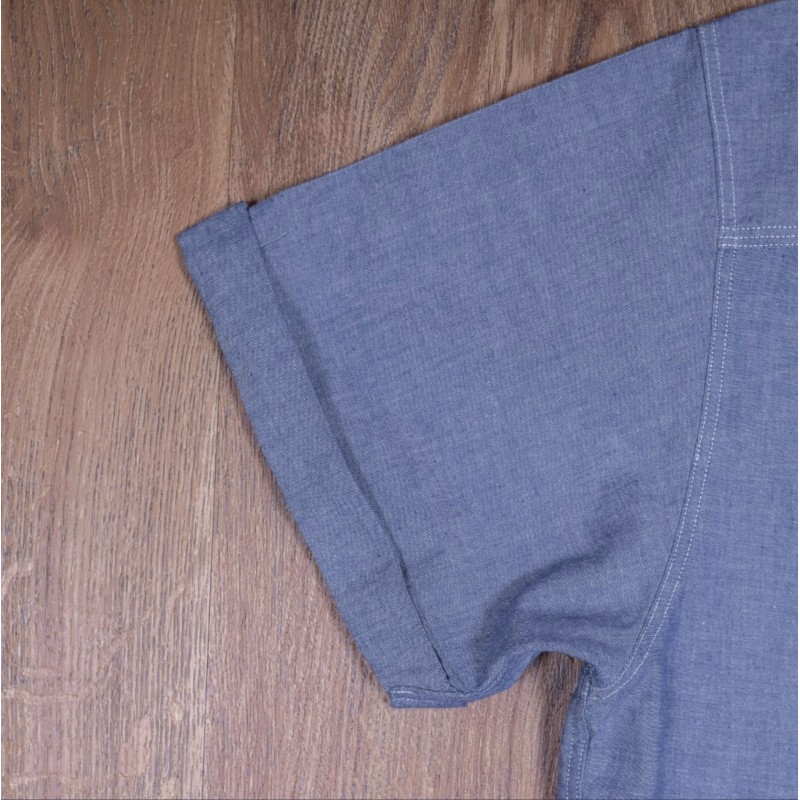 Kurzarmhemd Baumwolle Chambray - 1937 Roamer...
