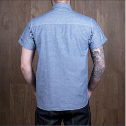 Katoenen Chambray overhemd korte mouw - 1937 Roamer Shirt... 2