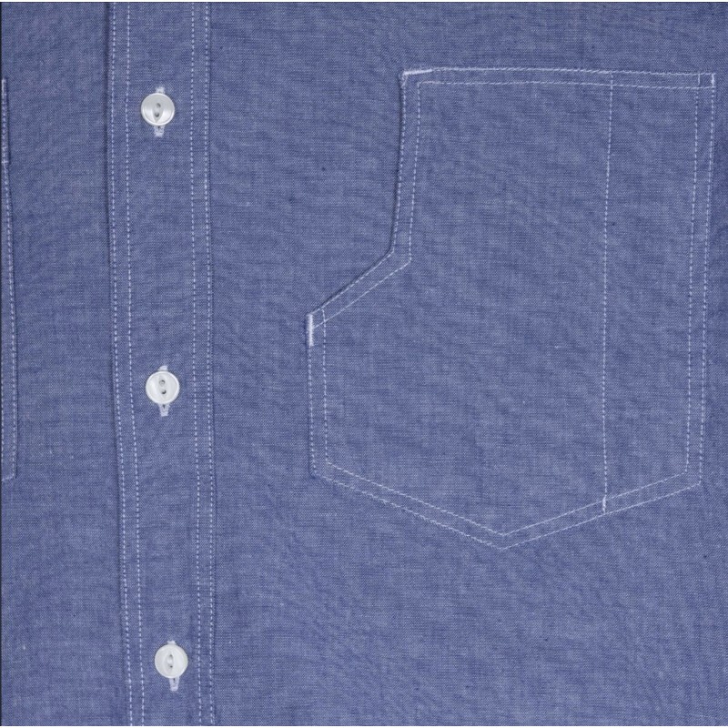USN hemd 1937 Roamer Shirt Blue Chambray - Pike...