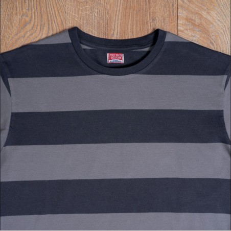 T-Shirt coton 1967 Sports Tee Alcatraz blue - Pike Brothers