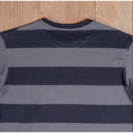 T-Shirt coton 1967 Sports Tee Alcatraz blue - Pike Brothers