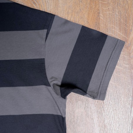 T-Shirt coton 1967 Sports Tee Alcatraz blue - Pike Brothers