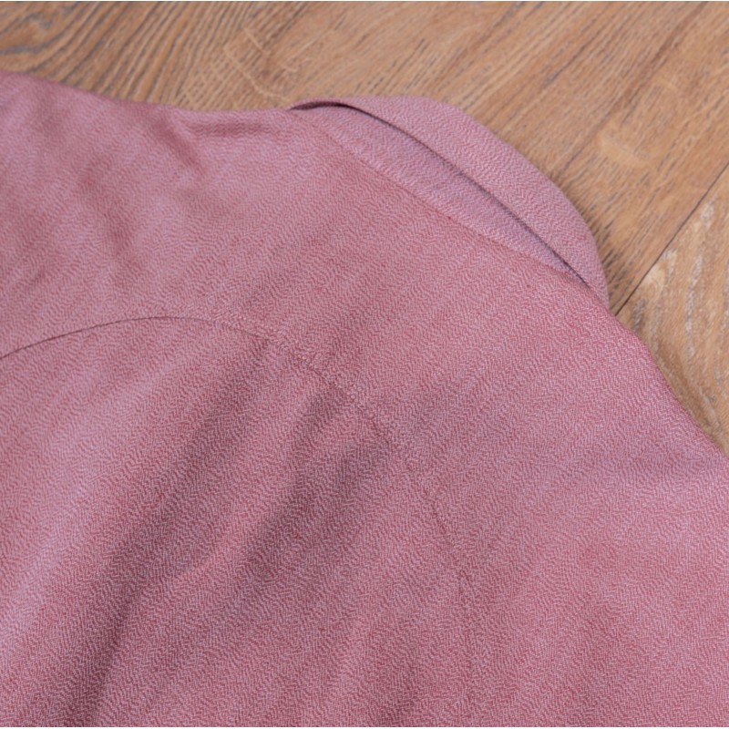 Cotton / Linen Work Shirt Red - 1932 Engineer...