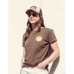 T-shirt Korte Mouwen Ronde Hals Katoen Ride & Shine -... 2