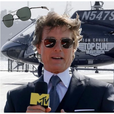 Original Pilot Mat Silver AO Skymaster - Lunettes de Soleil American Optical