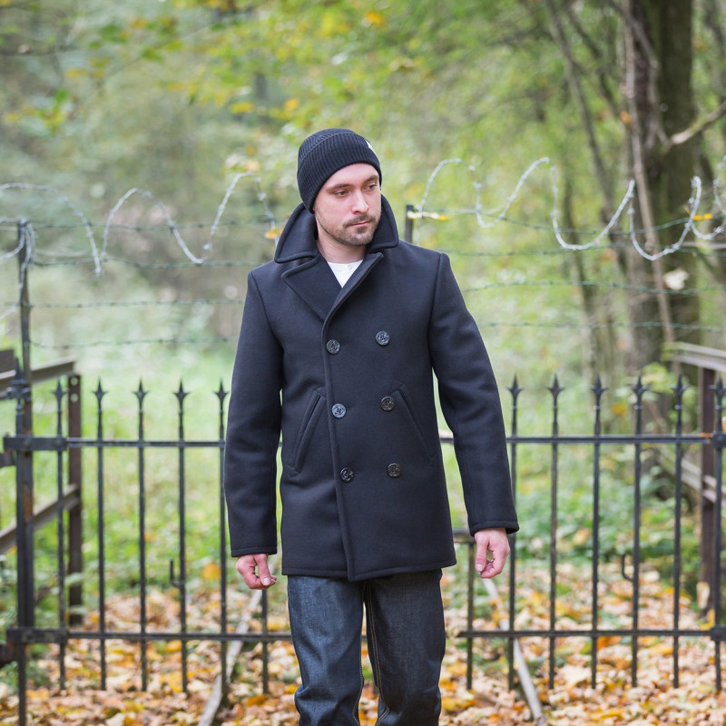Navy Pea Coat — USN Mod 1938