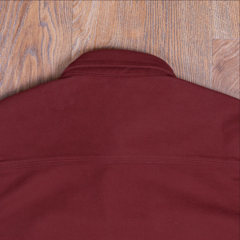Hemd 1943 CPO Shirt Moleskin dark red - Pike...