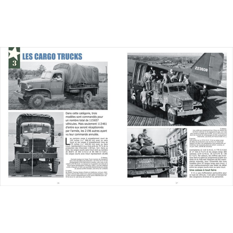 DIE LKW DER U.S. ARMY. CHEVROLET 1,50-ton 4x4