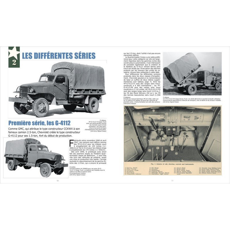 DIE LKW DER U.S. ARMY. CHEVROLET 1,50-ton 4x4