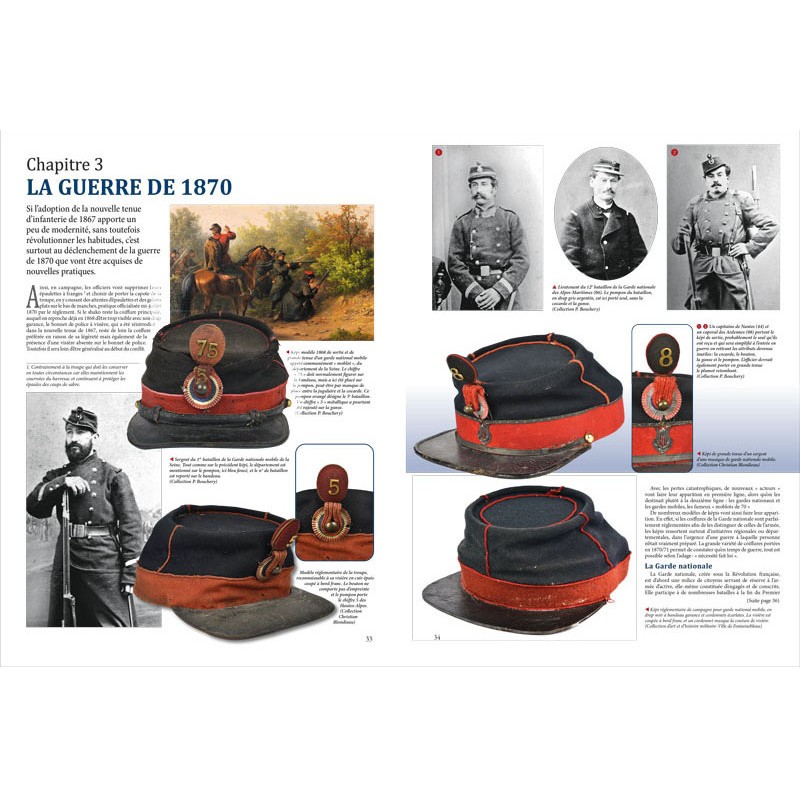 KÉPI: A FRENCH MILITARY HEADGEAR, VOLUME 1,...
