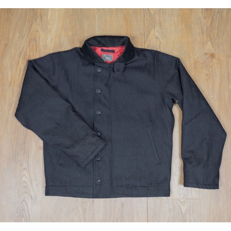 Denim Jacket - 1943 N1 Deck Jacket 18oz Denim indigo - Pike Brothers
