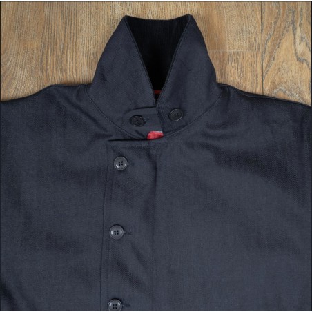 Denim Jacket - 1943 N1 Deck Jacket 18oz Denim indigo - Pike Brothers