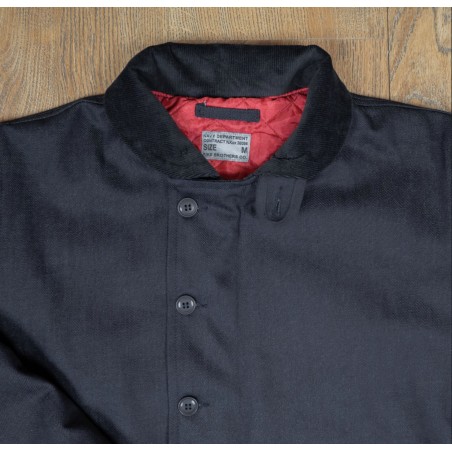 Denim Jacket - 1943 N1 Deck Jacket 18oz Denim indigo - Pike Brothers