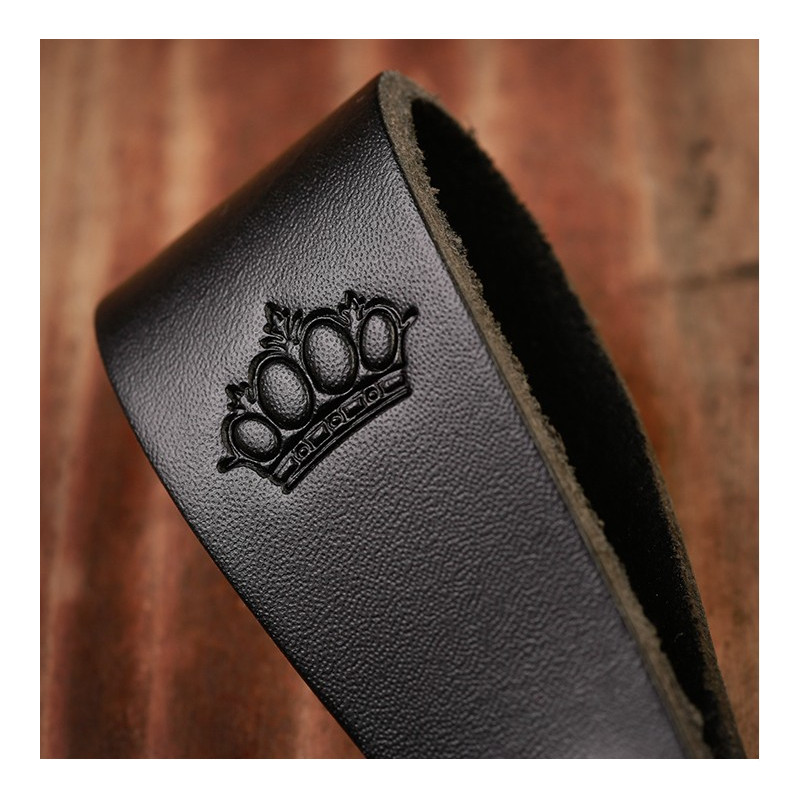 Schlüsselanhänger Leder Schwarz - 1965 Key Hanger black