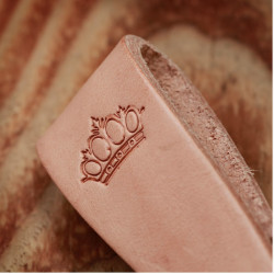 Natural Leather Key Ring - 1965 Key Hanger Natural 2