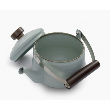 Théière en acier émaillé couleur menthe – Barebones Living