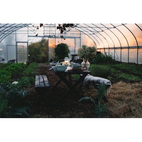 Théière en acier émaillé couleur menthe – Barebones Living