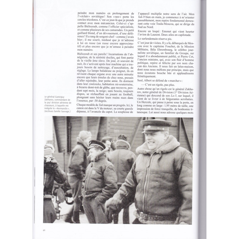Ein Pilot des Normandie-Niémen