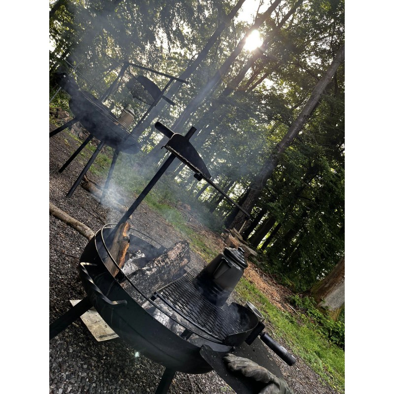 Feuerschale Barbecue Cowboy Fire Pit Grill 76...