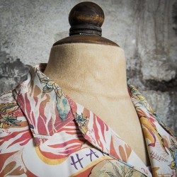 HAWAIIHEMD "SURFERS COCO" - KORALLE - Fleurs de Bagne 2