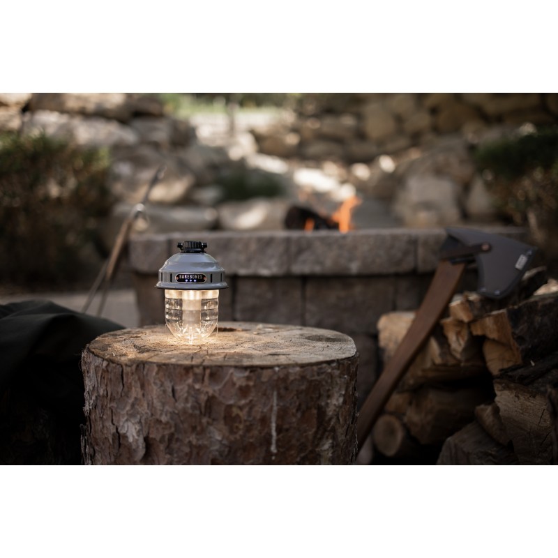 Portable USB LED Lantern Grey - Beacon Hanging...
