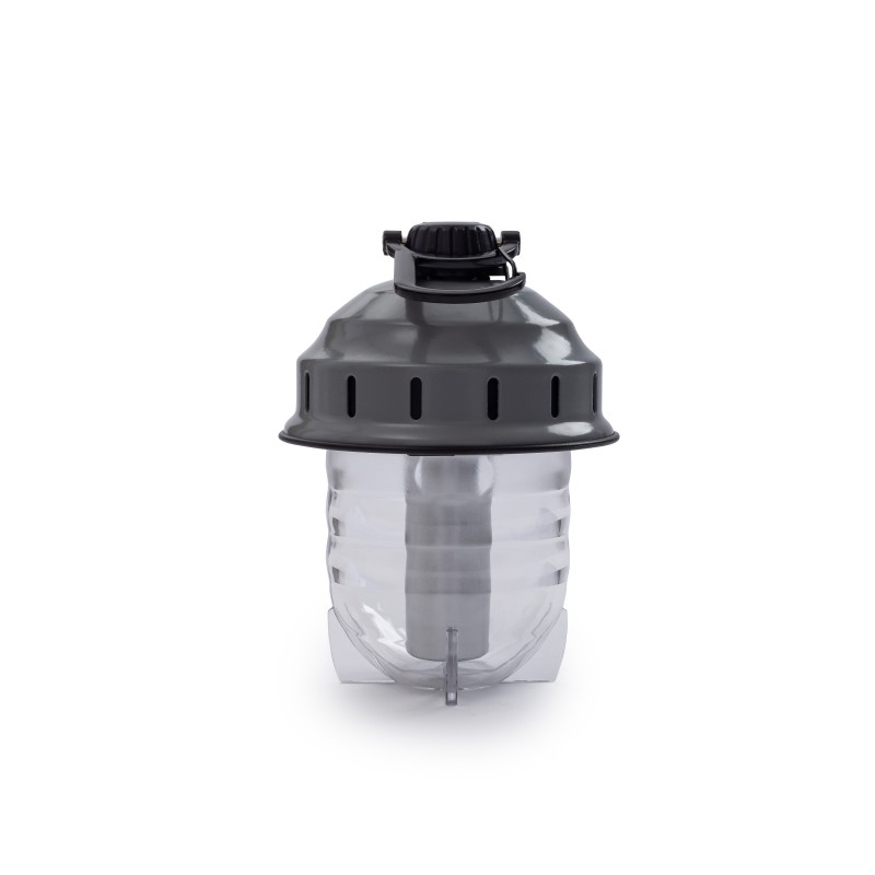 Tragbare LED-Laterne USB Grau - Beacon Hanging...