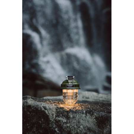 Lanterne LED Portable USB Olive - Beacon Hanging Lantern Light - Barebones Living