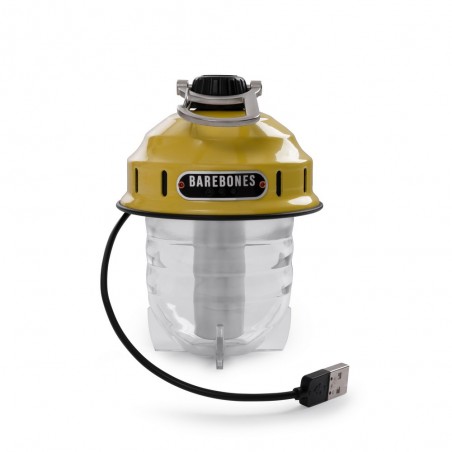Portable USB LED Lantern Yellow - Beacon Hanging Lantern Light Dusty Yellow - Barebones Living