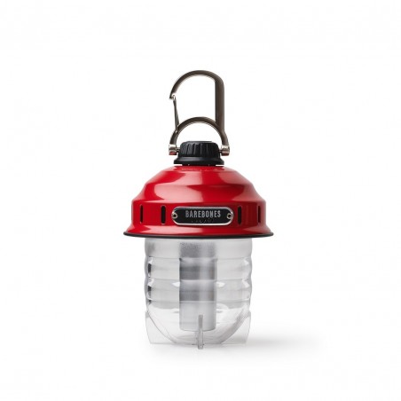 Lanterne LED Portable USB rouge - Beacon Hanging Lantern Light Dusty Red - Barebones Living