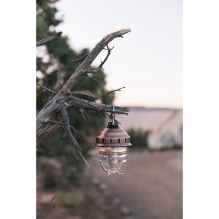 Portable USB LED Lantern Copper - Beacon Hanging Lantern Light Copper - Barebones Living