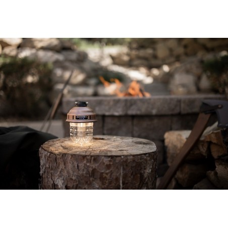 Tragbare USB-LED-Laterne Kupfer - Beacon Hanging Lantern Light Copper - Barebones Living
