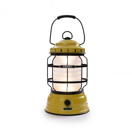 Draagbare LED-lamp USB Geel - FOREST LANTERN YELLOW 1-325 LUMEN USB - Barebones Living
