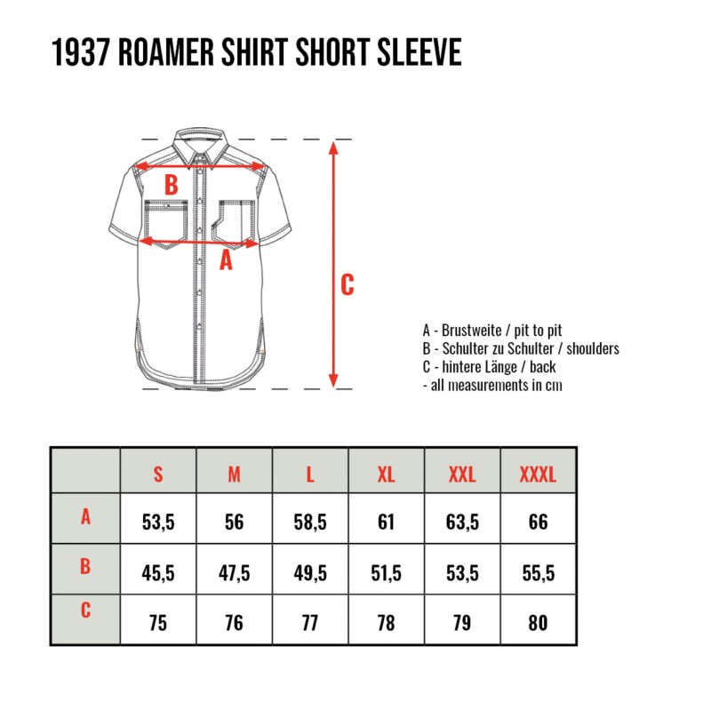 Hawaiiaans overhemd 1937 Roamer Shirt Short...