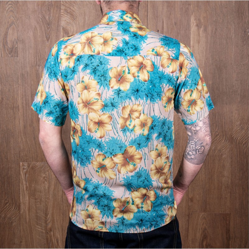 1937 Hawaiian Shirt Roamer Shirt Short Sleeve...