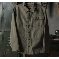 USMC P-44 HBT Utility Jacket Shirt - The Bronson Mfg