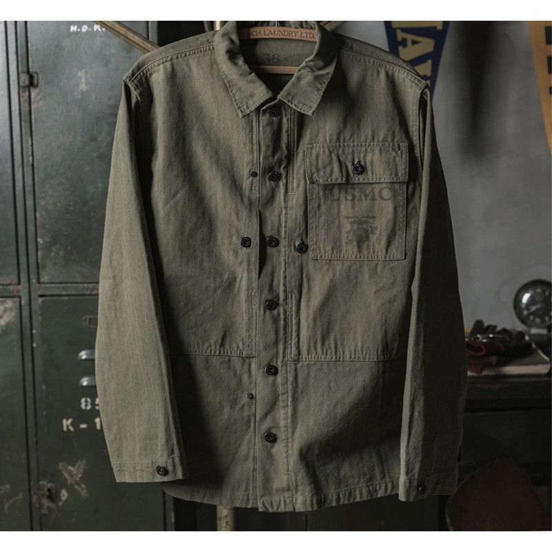 Overhemd USMC P-44 HBT Utility Jacket - The...