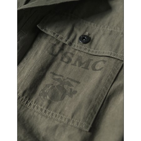 Hemd USMC P-44 HBT Utility Jacket - The Bronson Mfg