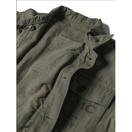 USMC P-44 HBT Utility Jacket Shirt - The Bronson Mfg
