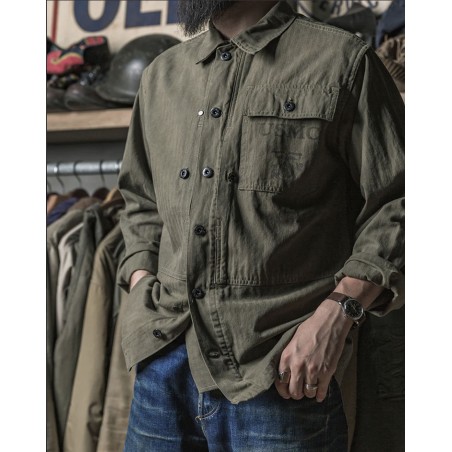 Hemd USMC P-44 HBT Utility Jacket - The Bronson Mfg