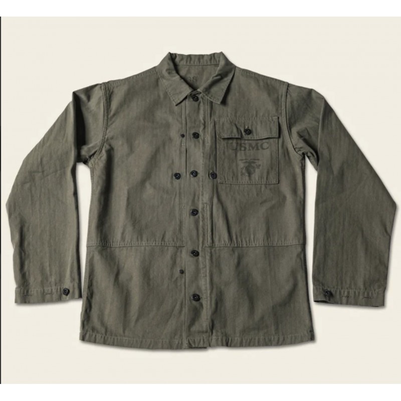 Hemd USMC P-44 HBT Utility Jacket - The Bronson...