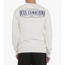 FELPA AVENUE CREW VINTAGE WHITE - Deus Ex Machina 2